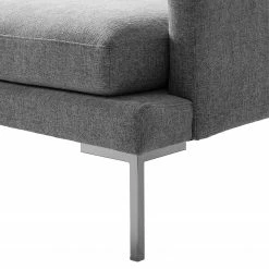 Fredriks Ecksofa Bellaire - Mischgewebe - Grau - Longchair davorstehend links - Silber -Wohnzimmermöbel boutique en ligne 1000209734 201110 13550700469 DETAILS P000000001000209734
