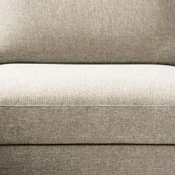 Fredriks Ecksofa Bellaire - Mischgewebe - Hellbeige - Ottomane davorstehend rechts - Schwarz -Wohnzimmermöbel boutique en ligne 1000209762 201110 13553400793 DETAILS P000000001000209762