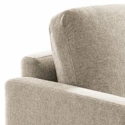 Fredriks Ecksofa Bellaire - Mischgewebe - Hellbeige - Ottomane davorstehend rechts - Schwarz -Wohnzimmermöbel boutique en ligne 1000209762 201110 13553400794 DETAILS P000000001000209762