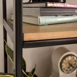 Ars manufacti Regal Vina - Mango massiv / Metall - Mango / Schwarz -Wohnzimmermöbel boutique en ligne 1000210698 200408 14301000015 DETAILS P000000001000210698