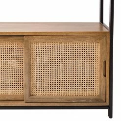 Ars manufacti Regal Vina - Mango massiv / Metall - Mango / Schwarz -Wohnzimmermöbel boutique en ligne 1000210698 200408 14301400019 DETAILS P000000001000210698