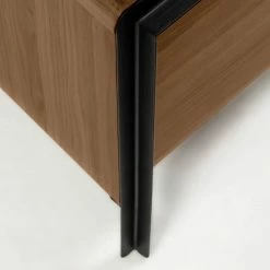 Red Living TV-Lowboard Juuka - Echtholzfurnier - Walnuss / Schwarz -Wohnzimmermöbel boutique en ligne 1000210883 200429 17361800056 DETAILS P000000001000210883