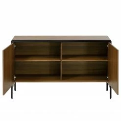 Red Living Sideboard Juuka - Echtholzfurnier - Walnuss / Schwarz -Wohnzimmermöbel boutique en ligne 1000210884 200429 17362400063 DETAILS P000000001000210884