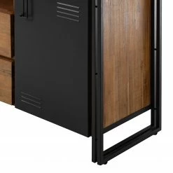 Ars manufacti Sideboard Manchester V - Akazie massiv / Metall - Akazie / Anthrazit -Wohnzimmermöbel boutique en ligne 1000210963 201008 16422400023 DETAILS P000000001000210963