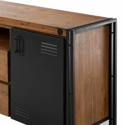 Ars manufacti Sideboard Manchester V - Akazie massiv / Metall - Akazie / Anthrazit -Wohnzimmermöbel boutique en ligne 1000210963 201008 16422500024 DETAILS P000000001000210963