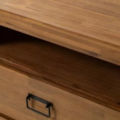 Ars manufacti Sideboard Manchester V - Akazie massiv / Metall - Akazie / Anthrazit -Wohnzimmermöbel boutique en ligne 1000210963 201008 16423000026 DETAILS P000000001000210963