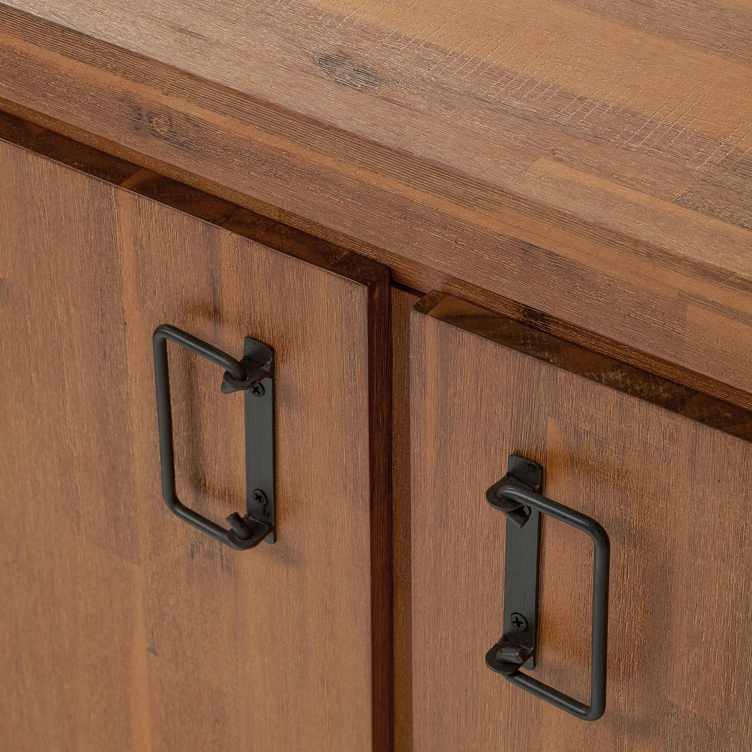 Ars manufacti Sideboard Manchester VI - Akazie massiv / Metall - Akazie / Anthrazit 7 Ars manufacti Sideboard Manchester VI - Akazie massiv / Metall - Akazie / Anthrazit – Bild 7