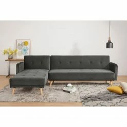 Jack & Alice Ecksofa Daru III - Samt - Grau 19 Jack & Alice Ecksofa Daru III - Samt - Grau -Wohnzimmermöbel boutique en ligne 1000211000 200527 17480600210 MOOD DETAILS P000000001000211000 mood