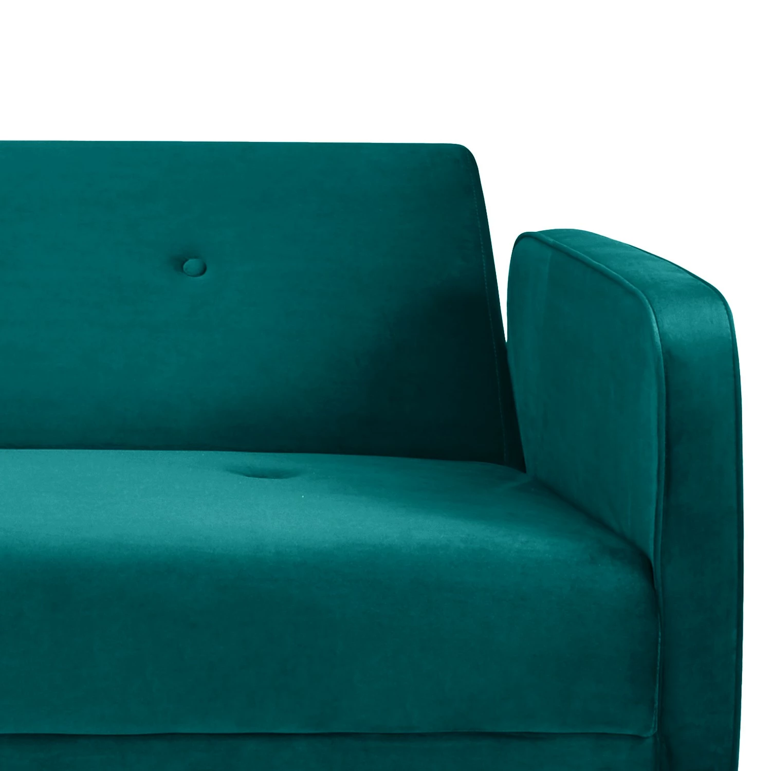 Jack & Alice Schlafsofa Daru IV - Samt - Türkis 9 Jack & Alice Schlafsofa Daru IV - Samt - Türkis – Bild 9