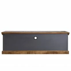 Ars manufacti TV-Lowboard Hunter II - Mango massiv / Metall - Mango / Blaugrau -Wohnzimmermöbel boutique en ligne 1000211062 210127 06293900006 DETAILS P000000001000211062