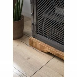 Ars manufacti TV-Lowboard Hunter II - Mango massiv / Metall - Mango / Blaugrau -Wohnzimmermöbel boutique en ligne 1000211062 210225 12530800009 MOOD DETAILS P000000001000211062 mood