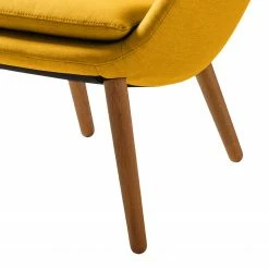 Mørteens Sessel Ullava II - Flachgewebe - Sonnengelb -Wohnzimmermöbel boutique en ligne 1000211228 210317 06335600385 DETAILS P000000001000211228