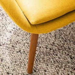 Mørteens Sessel Ullava II - Flachgewebe - Sonnengelb -Wohnzimmermöbel boutique en ligne 1000211228 210517 16064800105 DETAILS P000000001000211228