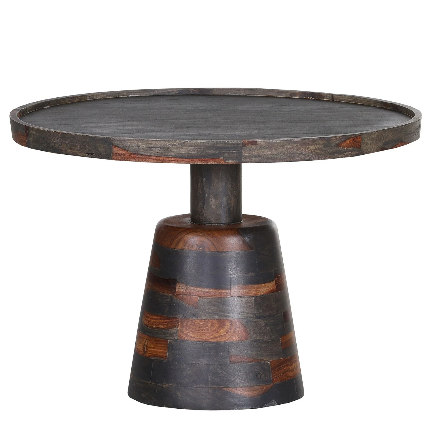 Naturoo Beistelltisch Brookwood VI - Echtsteinfurnier / Sheesham massiv - Sheesham / Sheesham Blaugrau 1 Naturoo Beistelltisch Brookwood VI - Echtsteinfurnier / Sheesham massiv - Sheesham / Sheesham Blaugrau