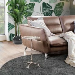 Jack & Alice Beistelltisch Beeville - Aluminium - Silber -Wohnzimmermöbel boutique en ligne 1000211440 200504 13493600137 MOOD DETAILS P000000001000211440 mood