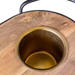 Red Living Servierwagen Wexford - Mango massiv / Metall - Mango / Schwarz -Wohnzimmermöbel boutique en ligne 1000211444 200504 13493900157 DETAILS P000000001000211444