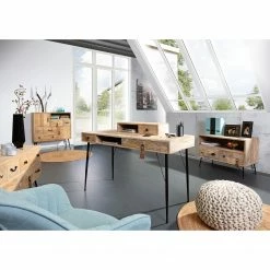 Red Living TV-Lowboard Latta I - Mango massiv / Metall - Mango / Schwarz -Wohnzimmermöbel boutique en ligne 1000211453 220316 021 MOOD DETAILS P000000001000211453 mood