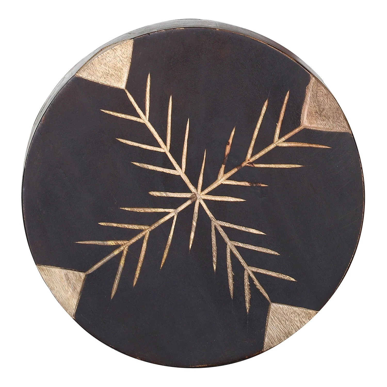 Red Living Beistelltisch Edgewood III - Mango massiv - Mango Schwarz / Mango 5 Red Living Beistelltisch Edgewood III - Mango massiv - Mango Schwarz / Mango – Bild 5