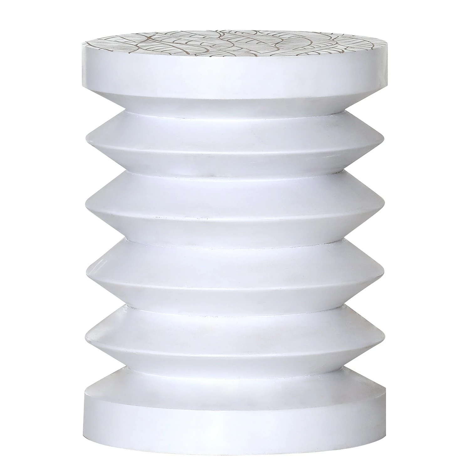 Red Living Beistelltisch Edgewood IV - Mango massiv - Mango Weiß / Mango 1 Red Living Beistelltisch Edgewood IV - Mango massiv - Mango Weiß / Mango