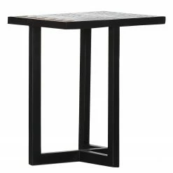 Red Living Beistelltisch Edgewood V - Mango massiv - Mango Schwarz / Mango