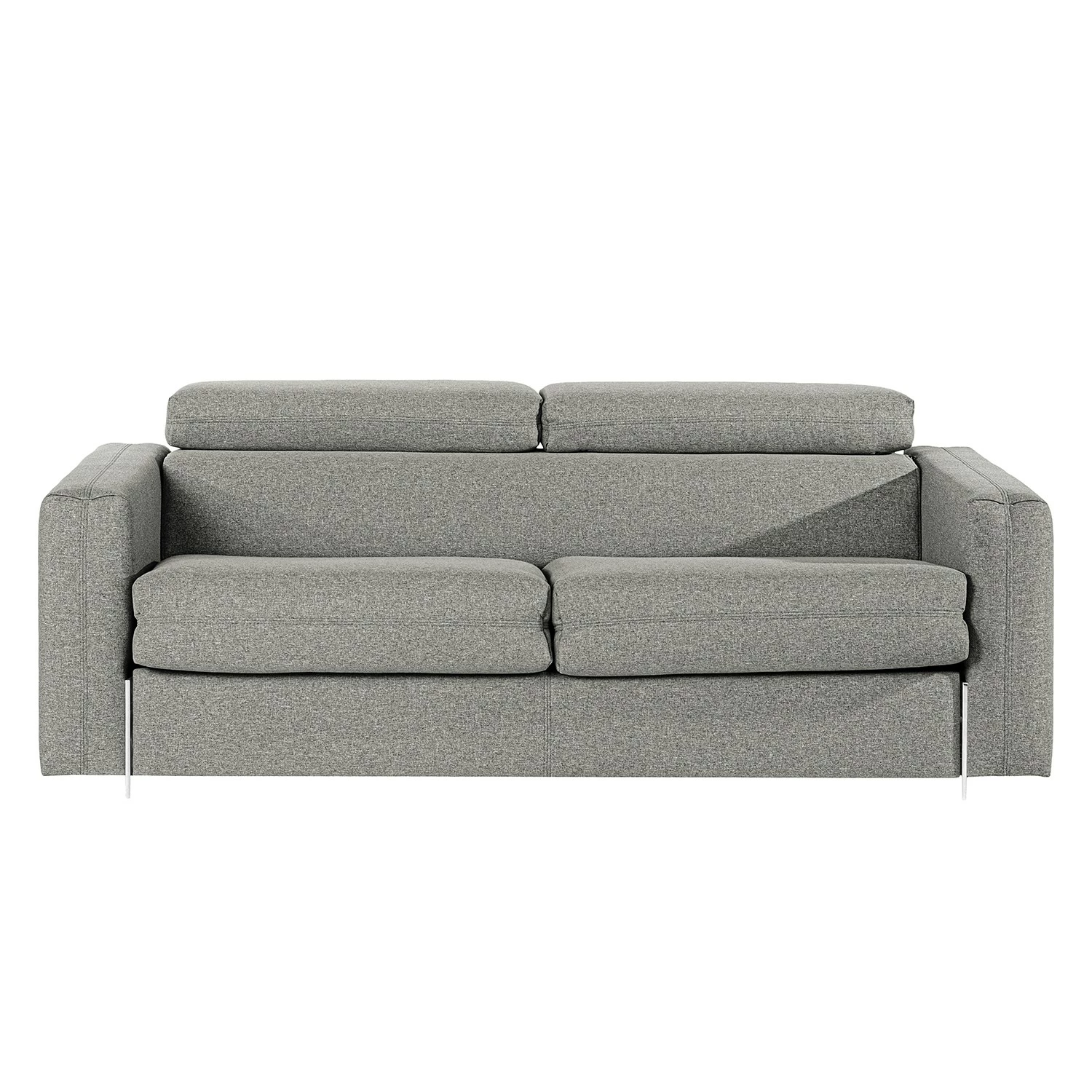 Loftscape Schlafsofa Wissant I - Antiklederlook - Lichtgrau 4 Loftscape Schlafsofa Wissant I - Antiklederlook - Lichtgrau – Bild 4