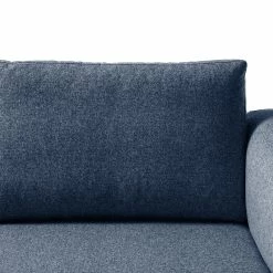 Studio Copenhagen Ecksofa COSO Classic+ mit Longchair - Webstoff Inze: Blau - Breite: 287 cm - Longchair davorstehend links - Chrom glänzend -Wohnzimmermöbel boutique en ligne 1000211866 200811 17012400474 DETAILS P000000001000211866
