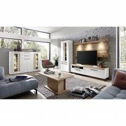 Red Living Highboard Parolin - Inkl. Beleuchtung - Weiß -Wohnzimmermöbel boutique en ligne 1000212344 200507 14284900082 MOOD DETAILS P000000001000212344 mood