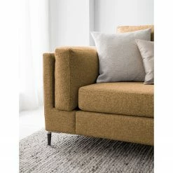 Studio Copenhagen 2-Sitzer Sofa COSO Classic+ - Webstoff Inze: Hellbraun - Schwarz -Wohnzimmermöbel boutique en ligne 1000212493 201008 13273200075 DETAILS P000000001000212493