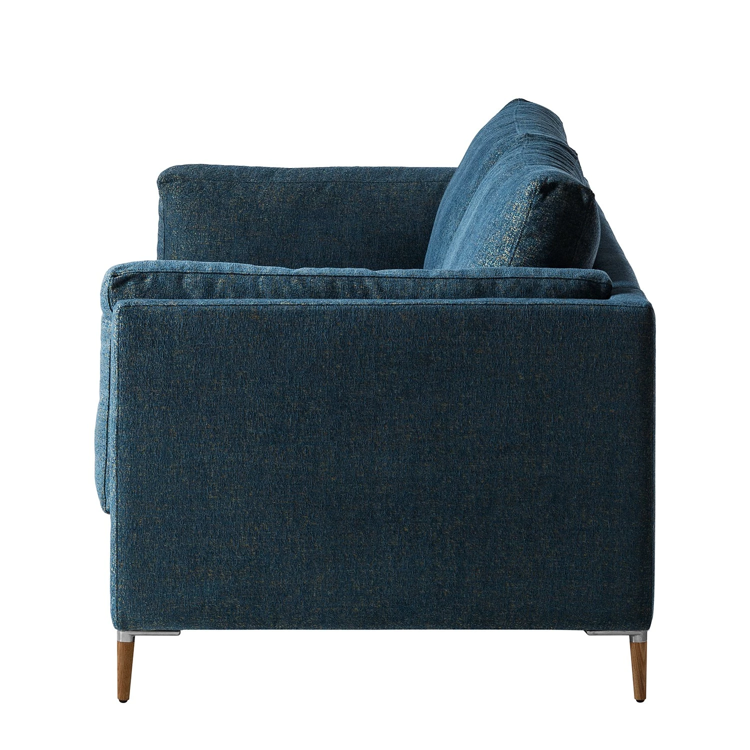 Studio Copenhagen 2,5-Sitzer Sofa COSO Classic+ - Chenille Rufi: Blau - Eiche Dunkel 6 Studio Copenhagen 2,5-Sitzer Sofa COSO Classic+ - Chenille Rufi: Blau - Eiche Dunkel – Bild 6
