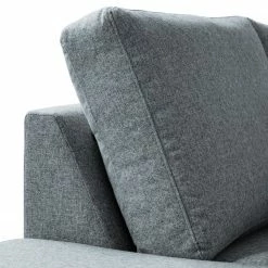 Studio Copenhagen Ecksofa COSO Classic+ mit Ottomane - Webstoff Inze: Graublau - Breite: 245 cm - Ottomane davorstehend links - Bettkasten - Eiche Dunkel 42 Studio Copenhagen Ecksofa COSO Classic+ mit Ottomane - Webstoff Inze: Graublau - Breite: 245 cm - Ottomane davorstehend links - Bettkasten - Eiche Dunkel -Wohnzimmermöbel boutique en ligne 1000212851 200825 13002900838 DETAILS P000000001000212851