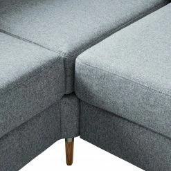 Studio Copenhagen Ecksofa COSO Classic+ mit Ottomane - Webstoff Inze: Graublau - Breite: 245 cm - Ottomane davorstehend links - Bettkasten - Eiche Dunkel 46 Studio Copenhagen Ecksofa COSO Classic+ mit Ottomane - Webstoff Inze: Graublau - Breite: 245 cm - Ottomane davorstehend links - Bettkasten - Eiche Dunkel -Wohnzimmermöbel boutique en ligne 1000212851 200825 13003100842 DETAILS P000000001000212851