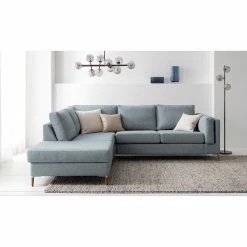 Studio Copenhagen Ecksofa COSO Classic+ mit Ottomane - Webstoff Inze: Graublau - Breite: 245 cm - Ottomane davorstehend links - Bettkasten - Eiche Dunkel 28 Studio Copenhagen Ecksofa COSO Classic+ mit Ottomane - Webstoff Inze: Graublau - Breite: 245 cm - Ottomane davorstehend links - Bettkasten - Eiche Dunkel -Wohnzimmermöbel boutique en ligne 1000212851 201008 13300800370 MOOD DETAILS P000000001000212851 mood