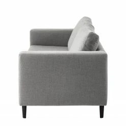 Studio Copenhagen 3-Sitzer Sofa COSO Classic - Webstoff Milan: Hellgrau - Buche -Wohnzimmermöbel boutique en ligne 1000212980 200827 12380600022 DETAILS P000000001000212980