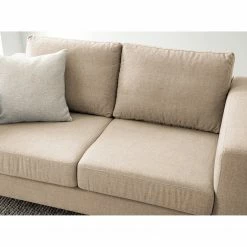 Studio Copenhagen 2-Sitzer Sofa COSO Classic - Webstoff Milan: Beige - Buche -Wohnzimmermöbel boutique en ligne 1000213016 201023 11040900073 DETAILS P000000001000213016