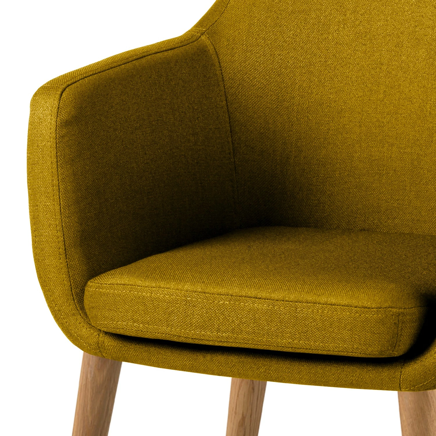 Mørteens Sessel Nicholas - Webstoff - Currygelb 7 Mørteens Sessel Nicholas - Webstoff - Currygelb – Bild 7