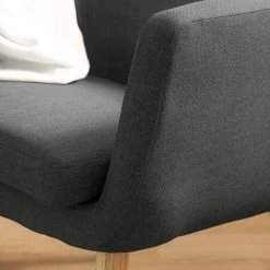 Mørteens Sessel Nicholas - Webstoff - Dunkelgrau -Wohnzimmermöbel boutique en ligne 1000213183 201204 06200700061 DETAILS P000000001000213183