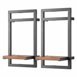 Ars manufacti Wandregal-Set Manchester IV (6-teilig) - Akazie massiv / Metall - Akazie / Anthrazit 17 Ars manufacti Wandregal-Set Manchester IV (6-teilig) - Akazie massiv / Metall - Akazie / Anthrazit -Wohnzimmermöbel boutique en ligne 1000213200 200527 13205500027 DETAILS P000000001000213200