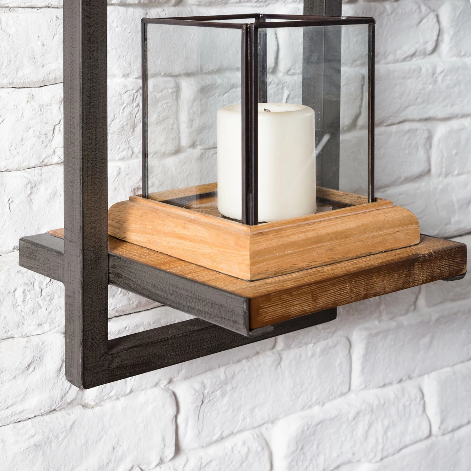 Ars manufacti Wandregal-Set Manchester IV (6-teilig) - Akazie massiv / Metall - Akazie / Anthrazit 10 Ars manufacti Wandregal-Set Manchester IV (6-teilig) - Akazie massiv / Metall - Akazie / Anthrazit – Bild 10