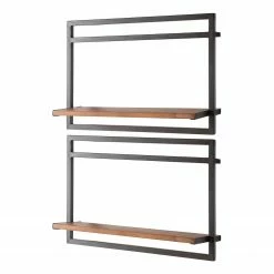 Ars manufacti Wandregal-Set Manchester V (7-teilig) - Akazie massiv / Metall - Akazie / Anthrazit 16 Ars manufacti Wandregal-Set Manchester V (7-teilig) - Akazie massiv / Metall - Akazie / Anthrazit -Wohnzimmermöbel boutique en ligne 1000213201 200527 13211300036 DETAILS P000000001000213201