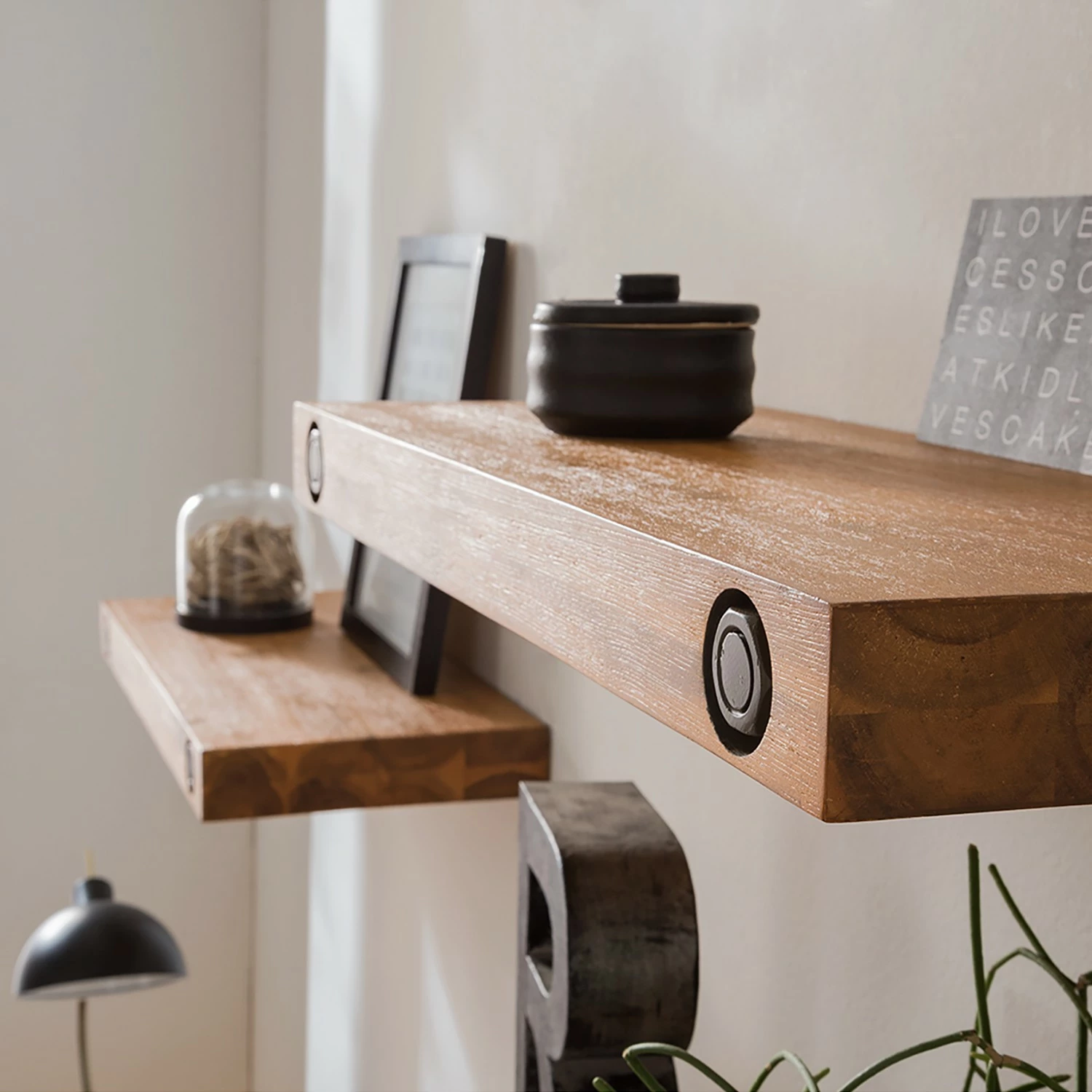 Ars manufacti Wandboard Manchester (2er-Set) - Akazie massiv - Breite: 60 cm 4 Ars manufacti Wandboard Manchester (2er-Set) - Akazie massiv - Breite: 60 cm – Bild 4