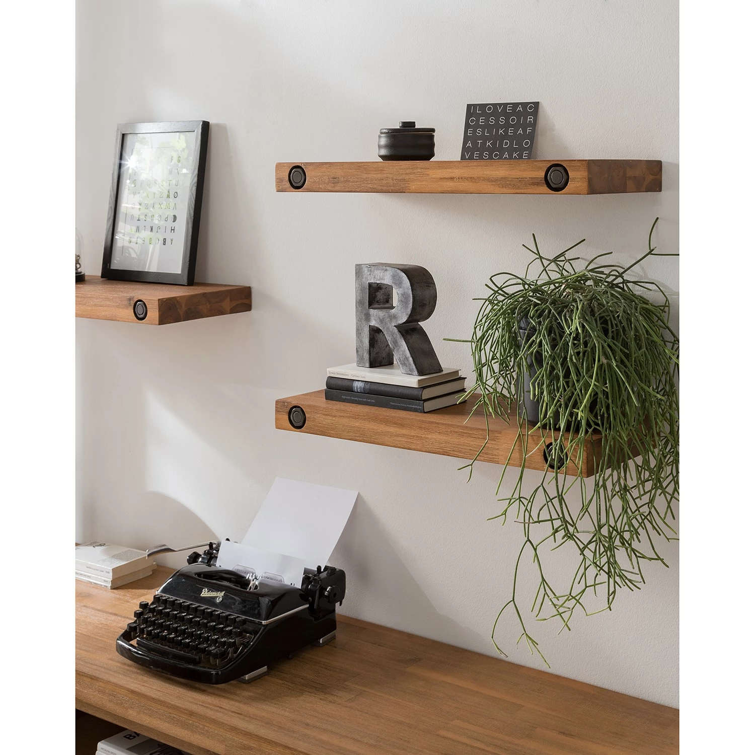 Ars manufacti Wandboard Manchester (3er-Set) - Akazie massiv - Breite: 60 cm 3 Ars manufacti Wandboard Manchester (3er-Set) - Akazie massiv - Breite: 60 cm – Bild 3