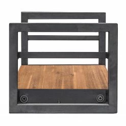 Ars manufacti Wandboard Manchester (3er-Set) - Akazie massiv / Metall - Akazie / Anthrazit - Breite: 110 cm 11 Ars manufacti Wandboard Manchester (3er-Set) - Akazie massiv / Metall - Akazie / Anthrazit - Breite: 110 cm -Wohnzimmermöbel boutique en ligne 1000213219 200831 09510200028 DETAILS P000000001000213219