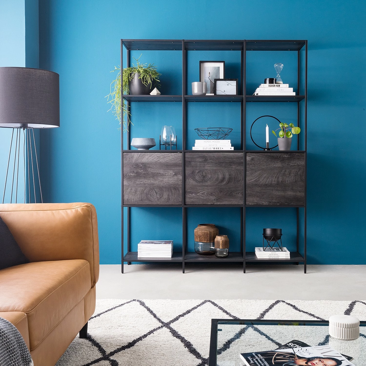 Fredriks Regal Meon III - Eiche Grau Dekor - Breite: 150 cm 3 Fredriks Regal Meon III - Eiche Grau Dekor - Breite: 150 cm – Bild 3