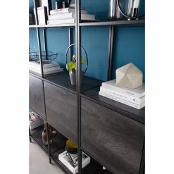 Fredriks Regal Meon III - Eiche Grau Dekor - Breite: 150 cm 26 Fredriks Regal Meon III - Eiche Grau Dekor - Breite: 150 cm -Wohnzimmermöbel boutique en ligne 1000213232 210104 13264800006 MOOD DETAILS P000000001000213232 mood