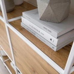 Fredriks Regal Meon III - Eiche Dekor - Breite: 101 cm 48 Fredriks Regal Meon III - Eiche Dekor - Breite: 101 cm -Wohnzimmermöbel boutique en ligne 1000213233 201124 10313500028 DETAILS P000000001000213233