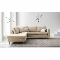 Studio Copenhagen Ecksofa COSO Classic mit Ottomane - Webstoff Milan: Beige - Breite: 238 cm - Ottomane davorstehend links - Bettkasten - Esche 27 Studio Copenhagen Ecksofa COSO Classic mit Ottomane - Webstoff Milan: Beige - Breite: 238 cm - Ottomane davorstehend links - Bettkasten - Esche -Wohnzimmermöbel boutique en ligne 1000213552 201103 12350600198 MOOD DETAILS P000000001000213552 mood