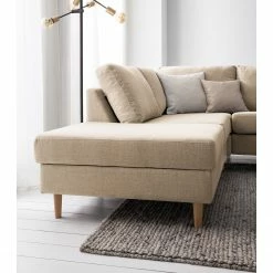 Studio Copenhagen Ecksofa COSO Classic mit Ottomane - Webstoff Milan: Beige - Breite: 238 cm - Ottomane davorstehend links - Bettkasten - Esche 34 Studio Copenhagen Ecksofa COSO Classic mit Ottomane - Webstoff Milan: Beige - Breite: 238 cm - Ottomane davorstehend links - Bettkasten - Esche -Wohnzimmermöbel boutique en ligne 1000213552 201103 12350700200 DETAILS P000000001000213552