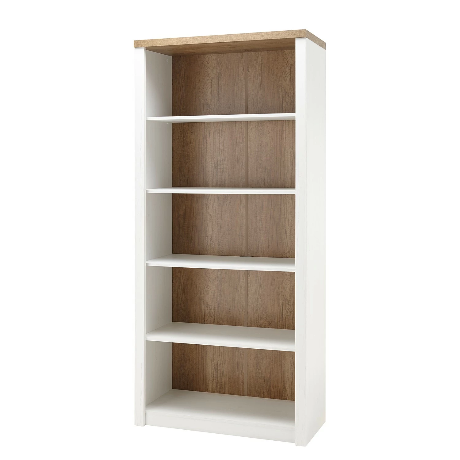 Norrwood Regal Proville I - Eiche Weiß Dekor / Eiche Dekor 5 Norrwood Regal Proville I - Eiche Weiß Dekor / Eiche Dekor – Bild 5