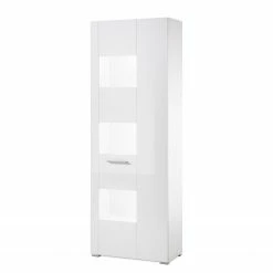 Loftscape Standvitrine Cely - Hochglanz Weiß / Matt Weiß -Wohnzimmermöbel boutique en ligne 1000213914 200525 13164800242 DETAILS P000000001000213914