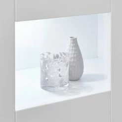 Loftscape Wohnwand Cely III (4-teilig) - Hochglanz Weiß / Matt Weiß -Wohnzimmermöbel boutique en ligne 1000214314 200527 07024800205 DETAILS P000000001000214314